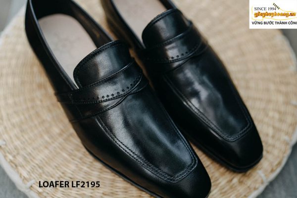 Giày lười nam màu đen tuyệt đẹp Loafer LF2195 003