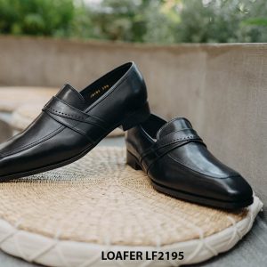 Giày lười nam màu đen tuyệt đẹp Loafer LF2195 002
