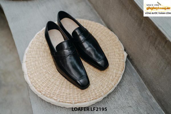 Giày lười nam màu đen tuyệt đẹp Loafer LF2195 001