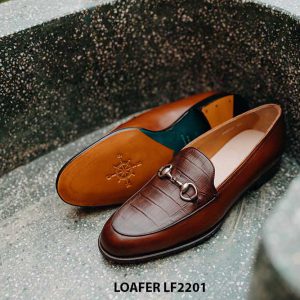 Giày lười nam có khóa horesit Loafer LF2201 004
