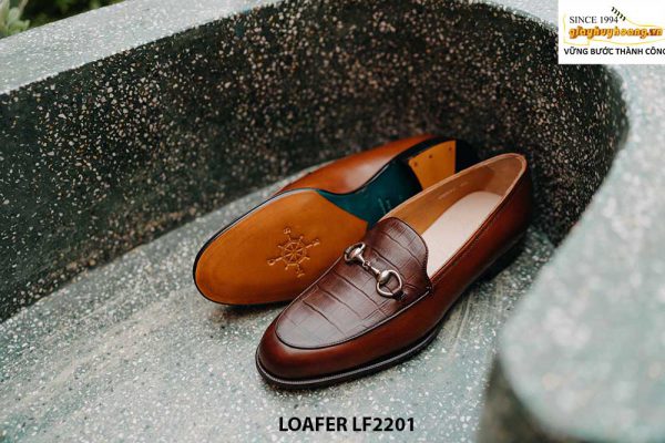 Giày lười nam có khóa horesit Loafer LF2201 004
