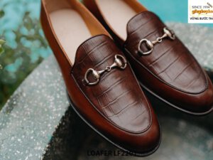 Giày lười nam có khóa horesit Loafer LF2201 003