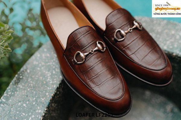 Giày lười nam có khóa horesit Loafer LF2201 003
