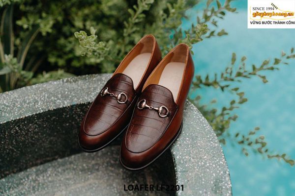 Giày lười nam có khóa horesit Loafer LF2201 001