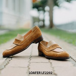 Giày lười nam da lộn thời trang Loafer LF2202 003
