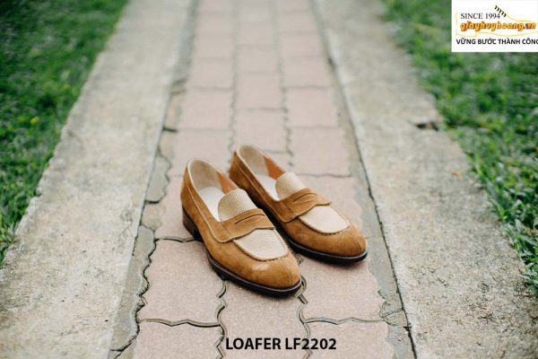 Giày lười nam da lộn thời trang Loafer LF2202 001
