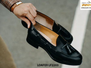 Giày da lười nam hàng hiệu Tassel Loafer LF2203 005