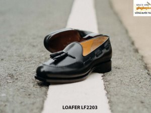 Giày da lười nam hàng hiệu Tassel Loafer LF2203 004