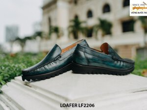 Giày lười nam da bò moccasin Loafer LF2206 005