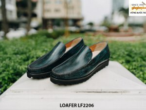 Giày lười nam da bò moccasin Loafer LF2206 002