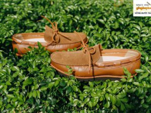 Giày lười nam phối da lộn moccasin Loafer LF2207 002