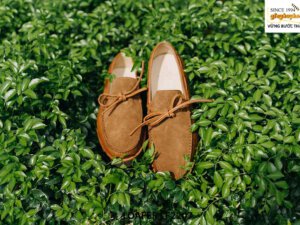 Giày lười nam phối da lộn moccasin Loafer LF2207 001