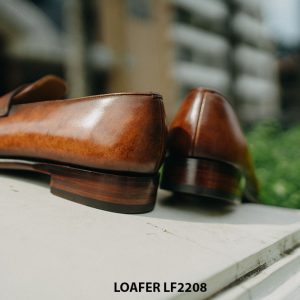 Giày lười nam nhuộm màu thủ công Loafer LF2208 005