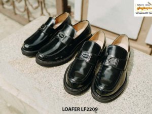 Giày lười nam da bóng đế tăng chiều cao Loafer LF2209 004
