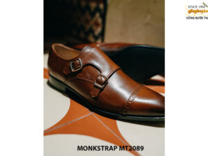 Giày da thủ công nam Double Monkstrap MT2089 003
