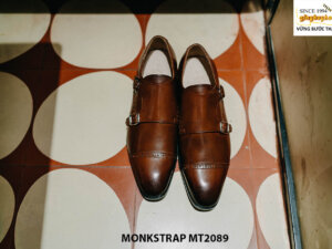 Giày da thủ công nam Double Monkstrap MT2089 002