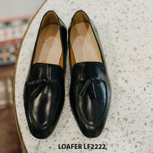 Giày da lười nam phong cách trẻ trung Tassel Loafer LF2222 001