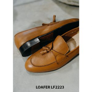 Giày da nam không buộc dây có chuông Tassel Loafer LF2223 004