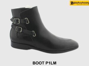 [Outlet] Giày da nam cổ cao Chelsea Boot P1LM 001
