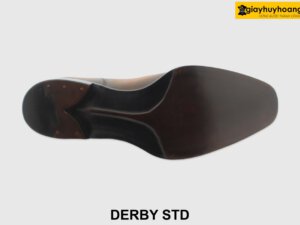 [Outlet size 46] Giày da nam nhuộm Patina bò Derby STD 006