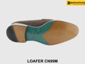 [Outlet 41] Giày lười nam da lộn hàng hiệu Loafer CN99M 006