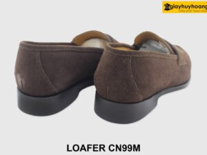 [Outlet 41] Giày lười nam da lộn hàng hiệu Loafer CN99M 005