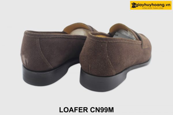 [Outlet 41] Giày lười nam da lộn hàng hiệu Loafer CN99M 005