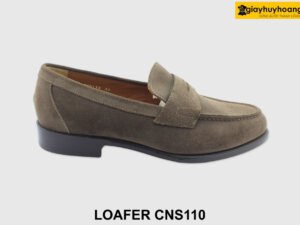 [Outlet 38.42] Giày lười nam da lộn dáng đẹp Loafer CNS110 01