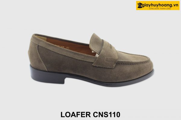 [Outlet 38.42] Giày lười nam da lộn dáng đẹp Loafer CNS110 01