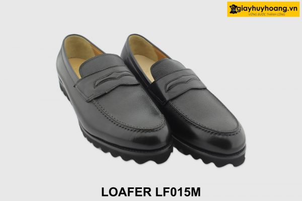 [Outlet size 42] Giày lười nam đế cao su chống trượt Loafer LF015M 003