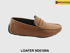 [Outlet] Giày lười lái xe nam Bò hột Loafer ND0189A 001