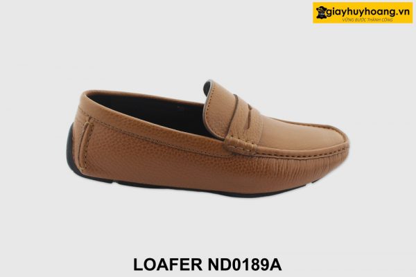 [Outlet] Giày lười lái xe nam Bò hột Loafer ND0189A 001