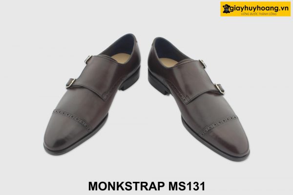 [Outlet] Giày da nam đẹp trẻ trung Monkstrap MS131 004