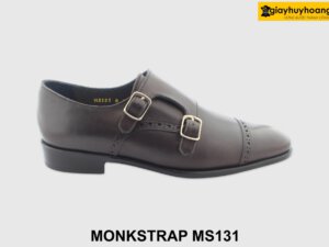 [Outlet] Giày da nam đẹp trẻ trung Monkstrap MS131 001