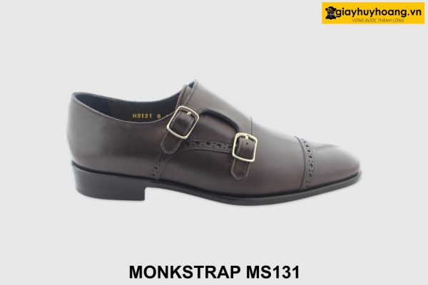 [Outlet] Giày da nam đẹp trẻ trung Monkstrap MS131 001