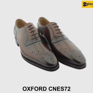 [Outlet size 39] Giày da nam đẹp trẻ trung Oxford CNES72 003