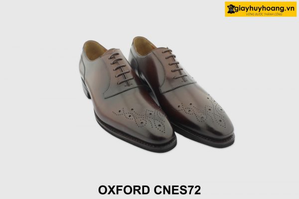[Outlet size 39] Giày da nam đẹp trẻ trung Oxford CNES72 003