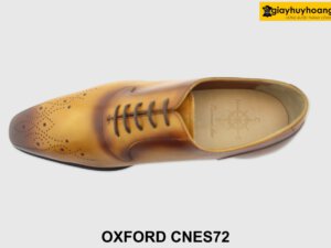 [Outlet size 43] Giày da nam nhuộm màu patina Oxford CNS72 002