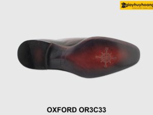[Outlet size 39.40] Giày da nam Wholecut Brogues Oxford OR3C33 006