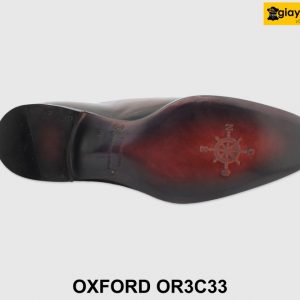 [Outlet size 39.40] Giày da nam Wholecut Brogues Oxford OR3C33 006