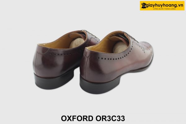 [Outlet size 39.40] Giày da nam Wholecut Brogues Oxford OR3C33 005