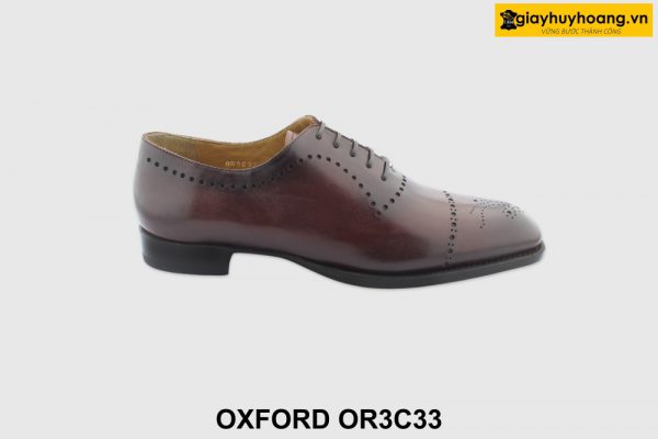 [Outlet size 39.40] Giày da nam Wholecut Brogues Oxford OR3C33 001