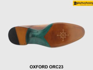 [Outlet size 38.39.40] Giày tây nam vàng bò Oxford ORC23 006
