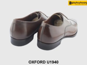 [Outlet size 38.39] Giày da nam đế da bò Goodyear Oxford U1940 004