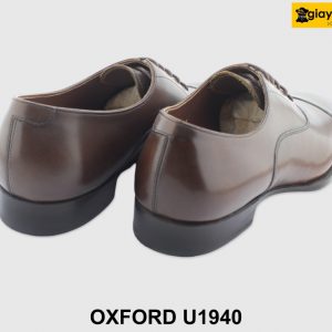 [Outlet size 38.39] Giày da nam đế da bò Goodyear Oxford U1940 004