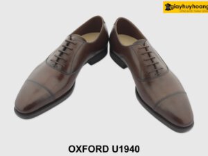 [Outlet size 38.39] Giày da nam đế da bò Goodyear Oxford U1940 003