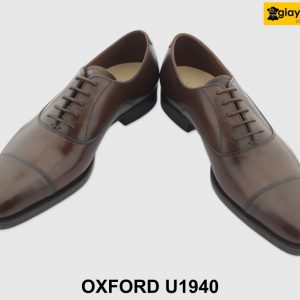 [Outlet size 38.39] Giày da nam đế da bò Goodyear Oxford U1940 003