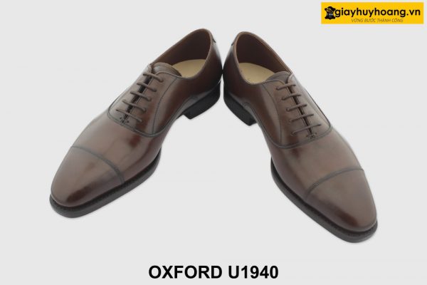 [Outlet size 38.39] Giày da nam đế da bò Goodyear Oxford U1940 003