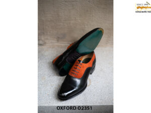 Giày da nam hàng hiệu thiết kế riêng Oxford O2351 004