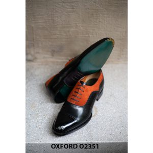 Giày da nam hàng hiệu thiết kế riêng Oxford O2351 004